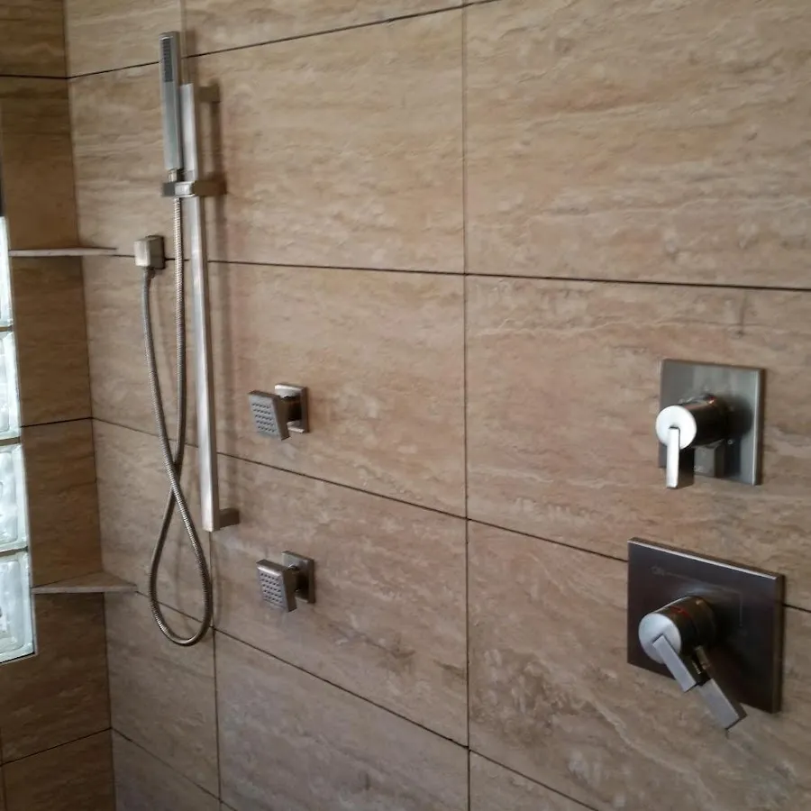 Shower fixture installation for Water Heater Replacement in Winfield